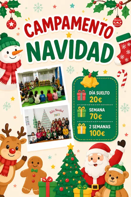 Campamento de Navidad